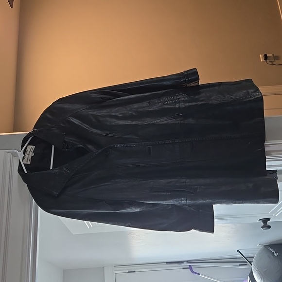Black Leather jacket - Picture 1 of 4
